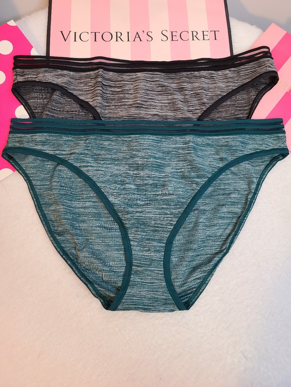 Victoria's Secret 2pk Everyday Perfect Smooth Microfiber Bikini Panties Size XL